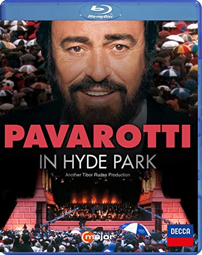 Cesare Andrea Bixio - Pavarotti in Hyde Park - Import Blu-ray Disc