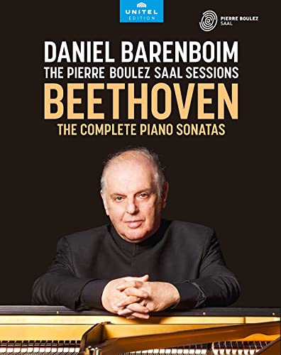 Beethoven (1770-1827) - Complete Piano Sonatas : Daniel Barenboim (2020)+Masterclass (4BD) - Import 4 Blu-ray Disc Box