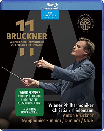 Bruckner (1824-1896) - Symphonies Nos.00, 0, 5 : Christian Thielemann / Vienna Philharmonic (2021) - Import Blu-ray Disc