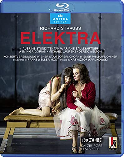 Strauss, Richard (1864-1949) - Elektra : Warlikowski, Welser-Most / Vienna Philharmonic, Stundyte, T.A.Baumgartner, Grigorian, Laurenz, Welton, etc (2020 Stereo) - Import Blu-ray Disc