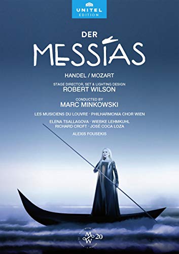Handel (1685-1759) - (Mozart)messiah: R.wilson Minkowski / Les Musiciens Du Louvre Tsallagova Lehmkuhl R.croft Loza Salzburg - Import DVD