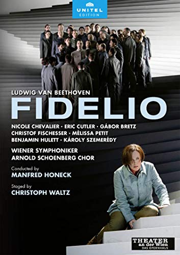 Beethoven (1770-1827) - Fidelio 1806 Version : staged by Christoph Waltz, Manfred Honeck / Vienna Symphony Orchestra, Chevalier, Cutler, Bretz, etc.(2020 Stereo) - Import DVD