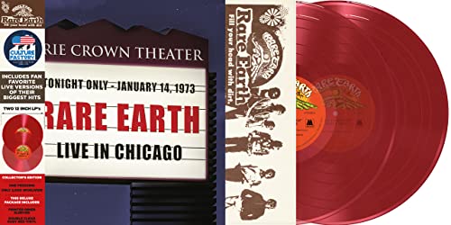 Rare Earth - Live in Chicago＜Red Vinyl＞ - Import Vinyl LP Record