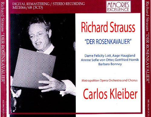 Strauss, Richard (1864-1949) - Der Rosenkavalier: Kleiber / Metropolitan Opera And Chorus - Import 3 CD