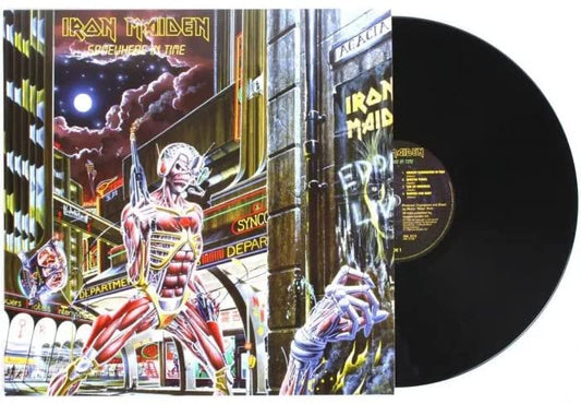 Iron Maiden - Somewhere In Time - Import LP Record