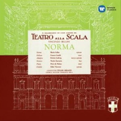 Bellini (1801-1835) - Norma : Serafin / Teatro alla Scala, Callas, F.Corelli, C.Ludwig, Zaccaria, etc (1960 Stereo)(3CD) - Import 3 CD