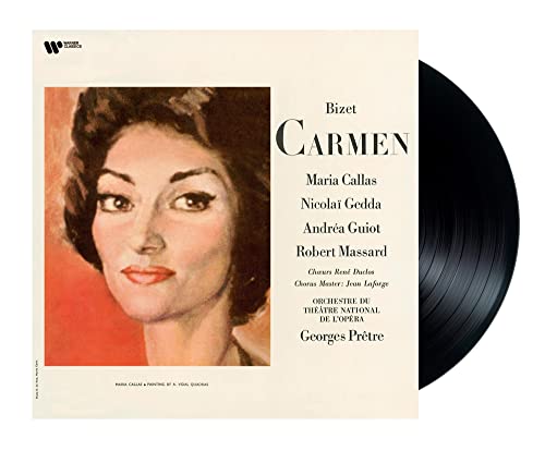 Bizet (1838-1875) - Carmen : Pretre / Paris National Opera, Callas, Guiot, Gedda, etc (1964 Stereo)(2CD) - Import 2 CD