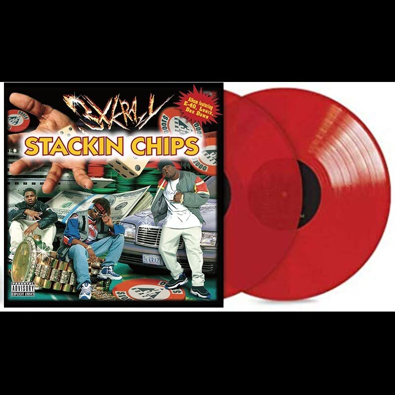 3XKrazy - Stackin Chips - Red - Import LP Record
