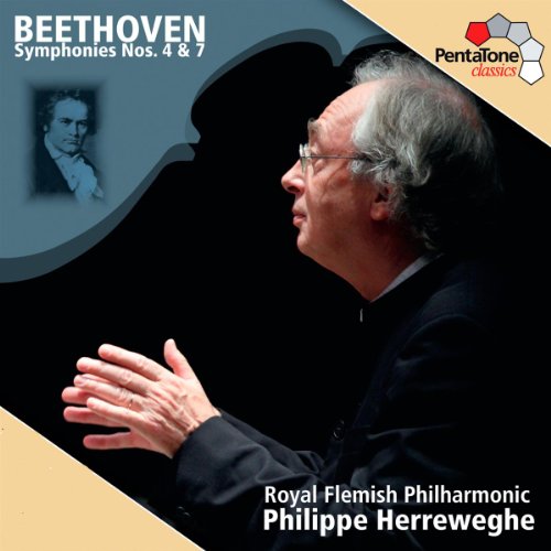 Beethoven (1770-1827) - Symphonies Nos, 4, 7, : Herreweghe / Royal Flemish Philharmonic - Import SACD Hybrid
