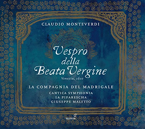 Monteverdi, Claudio (1567-1643) - Vespro della Beata Vergine : Giuseppe Maletto / La Compagniassa del Madrigale, Cantica Symphonia (2CD) - Import 2 CD