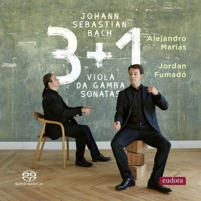 Bach (1685-1750) - 3 +1 -Gamba Sonatas : Alejandro Marias(Gamb)Jordan Fumado(Cemb)(MQA)(Hybrid) - Import SACD Hybrid