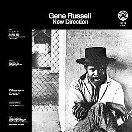 Gene Russell - New Direction＜Transparent Clear With Heavy Black Swirl Vinyl＞ - Import LP Record