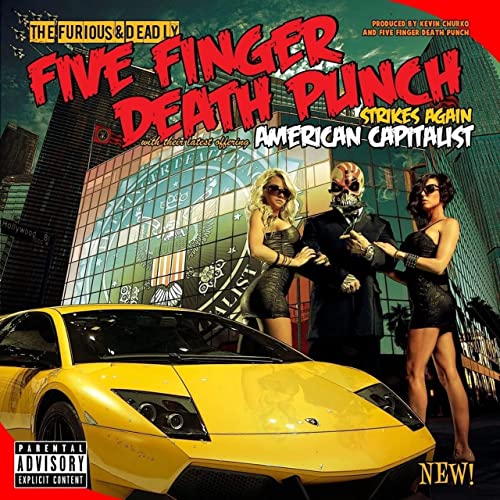 Five Finger Death Punch - American Capitalist (10th Anniversary Edition)＜Colored Vinyl＞ - Import LP Record
