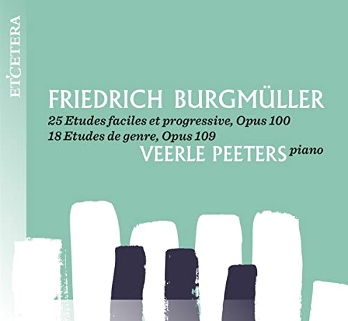 Burgmuller (1806-1874) - 25 Etudes Faciles Et Progressives Op, 100, 18 Etudes De Genre Op, 109, : V.peeters(P) - Import CD