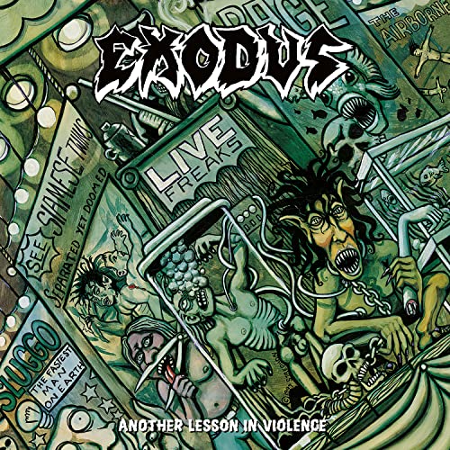 Exodus - Another Lesson In Violence - Import LP Record Limited Edition