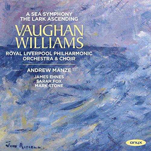 Vaughan Williams (1872-1958) - Symphony No.1, Lark Ascending : Manze / Royal Liverpool Po & Cho, S.Fox(S)M.Stone(Br)Ehnes(Vn) - Import CD