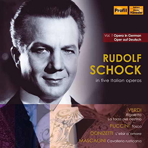 Rudolf Schock - Five Italian Operas 1 - Import 11 CD Box