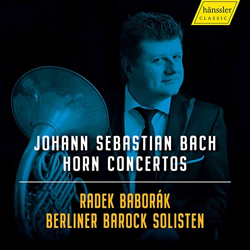 Bach (1685-1750) - Horn Concertos : Radek Baborak, Berliner Barock Solisten - Import CD