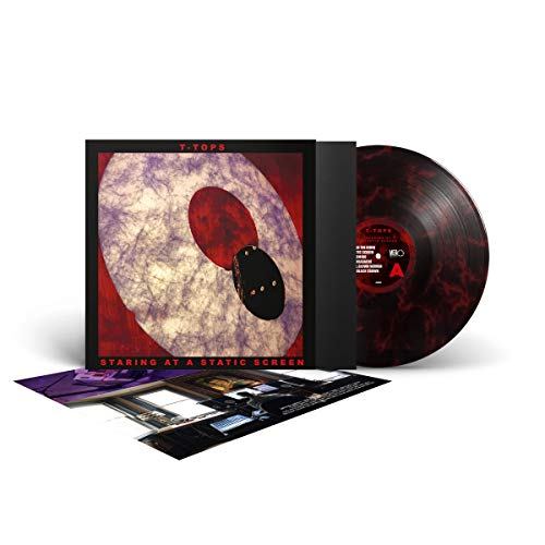 TTops Staring At A Static Screen＜Red & Black Marble Vinyl＞ Import