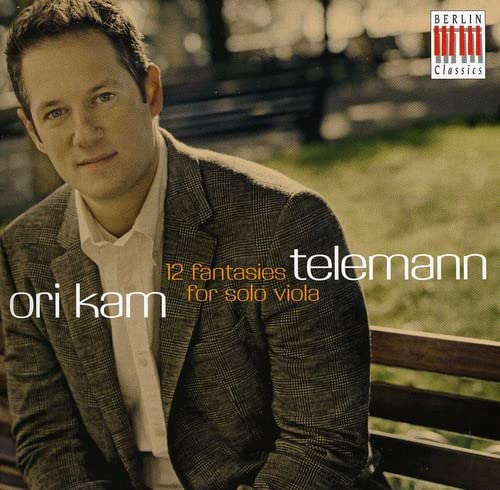 Telemann (1681-1767) - (Viola)12 Fantasies for Violin : Ori Kam - Import CD