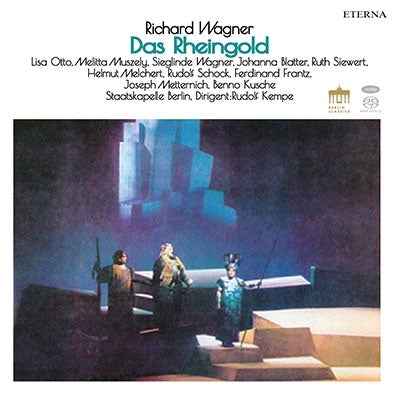 Rudolf Kempe, Otto Klemperer, and the Berlin Staatskapelle. - Wagner: "Die Meistersinger von Nürnberg" (1959 Stereo Recording), R. Strauss: "Frau ohne Schatten" Symphonic Fantasy (Tower Records Exclusive) - Import SACD Hybrid