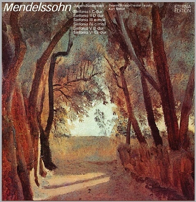 Kurt Masur and the Leipzig Gewandhaus Orchestra. - Mendelssohn: Complete Symphonies for Strings (Tower Records Exclusive) - Import 3 SACD Hybrid