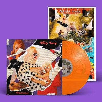 White Lung - Premonition＜Orange Vinyl＞ - Import LP Record