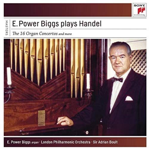Handel (1685-1759) - Organ Concertos, etc : Power Biggs(Org)Boult / London Philharmonic, Groves / Royal Philharmonic (4CD) - Import 4 CD Box