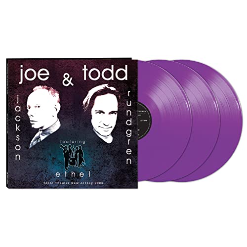 Joe Jackson 、 Todd Rundgren - State Theater New Jersey 2005＜Purple Vinyl＞ - Import Vinyl LP Record Limited Edition