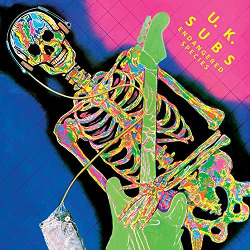 U.K. Subs - Endangered Species＜Pink Vinyl＞ - Import Vinyl LP Record Limited Edition