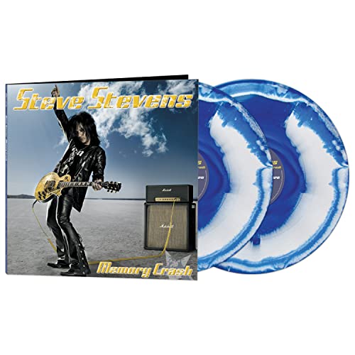 Steve Stevens - Memory Crash＜Blue & White Haze Vinyl＞ - Import Vinyl LP Record