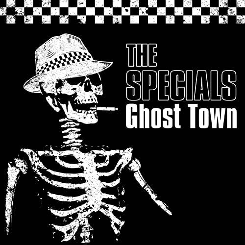 The Specials - Ghost Town (Black / White Splatter) - Import LP Record