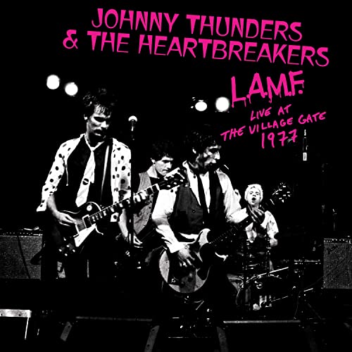 Johnny Thunders & The Heartbreakers - L.A.M.F. Live At The Village Gate 1977＜Pink&Black Splatter Vinyl＞ - Import LP Record Limited Edition