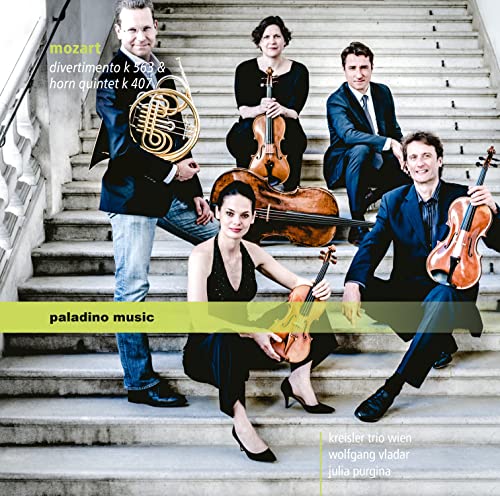 Mozart (1756-1791) - Divertimento K.563, Horn Quintet: Kreisler Trio Wien W.vladar(Hr)Purgina(Va) - Import CD