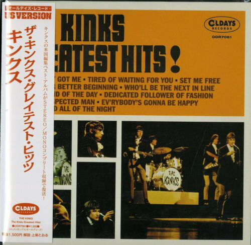 The Kinks - Greatest Hits! - Japan Mini LP CD